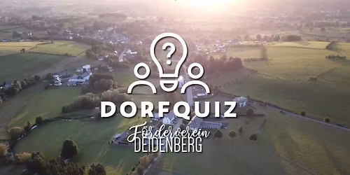Dorfquiz in Deidenberg