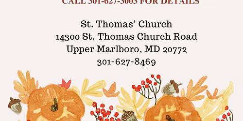 St. Thomas\u2019 Parish Fall Craft Fair 