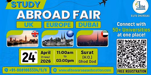 Study Abroad Fair - UK, Europe & Dubai