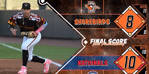 Hickory Crawdads vs. Fredericksburg Nationals