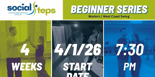 4 Week Beginner West Coast Swing Series