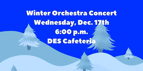 Winter Orchestra Concert