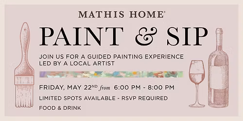 Paint & Sip at Mathis Home Tulsa