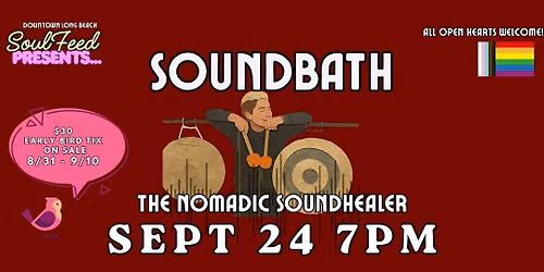 September 24 Soundbath @SoulFeed