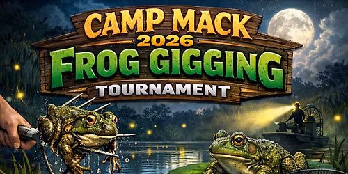 2nd Annual Camp Mack frog gigging tournament 