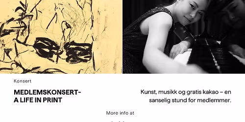 Medlemskonsert - A Life In Print