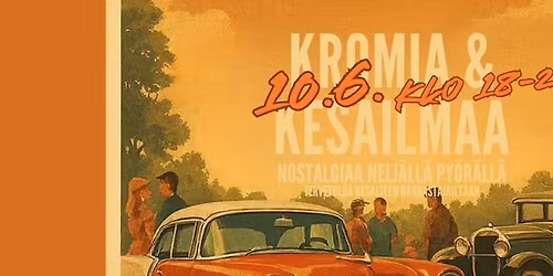 Kromia&Kes\u00e4ilmaa autotapahtuma Paattisilla