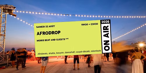 ON AIR 2026 | AFRODROP