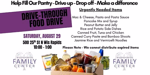 Drive -Through Food Drive
