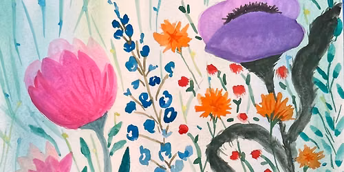 Floral Watercolor Painting 