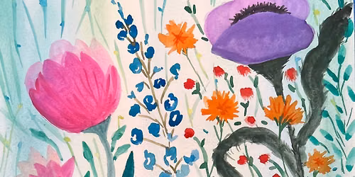 Floral Watercolor Painting 