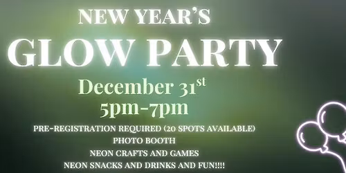NYE Glow Party!