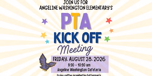 AW PTA's Kick off Meeting