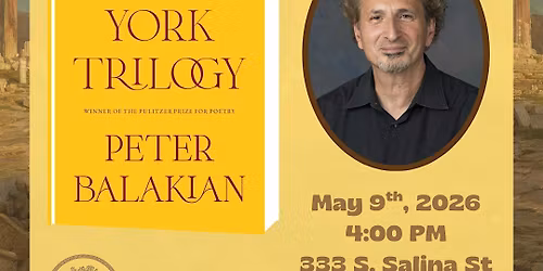 Author Event - Peter Balakian