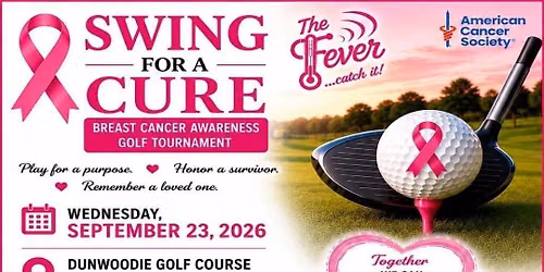 Swing For A Cure Cancer Fundraiser Golf Outing @ Dunwoodie Golf Course, Yonkers NY