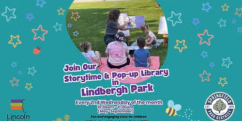 Storytime & Pop-Up Library in Lindbergh Park 