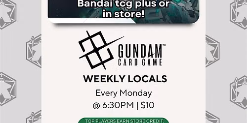 Gundam Weekly Events