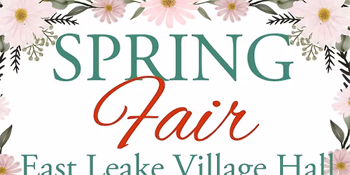 Spring Fair - East Leake Village Hall