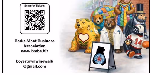 We can BEAR-ly wait! Wine walk 