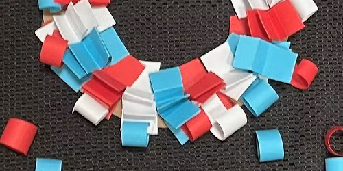 4th of July Crinkle Wreath