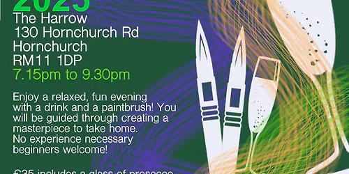 Xmas 'Paint and Sip'Night