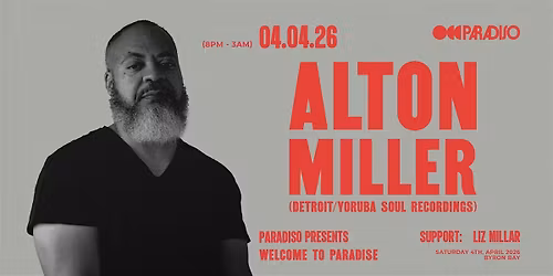 Paradiso Presents Alton Miller