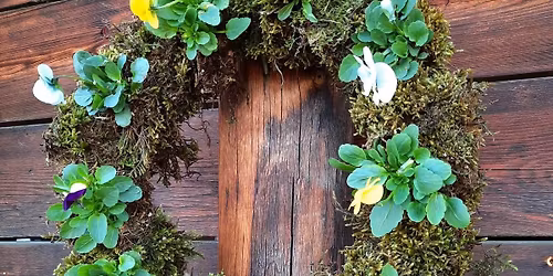 Viola Living Wreath Workshop 