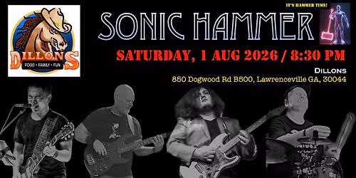 Sonic Hammer at Dillons!