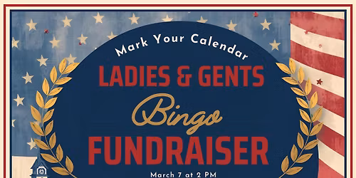 Ladies & Gents Bingo Fundraiser