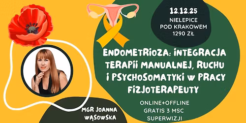 Kurs Kompleksowa Fizjoterapia Kobiet- Endometrioza 