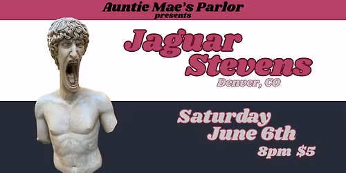 Jaguar Stevens at Auntie Mae's