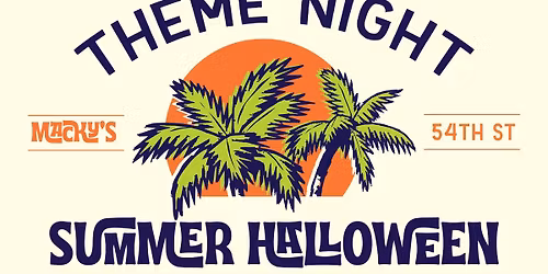 Theme Night \ud83c\udf34 Summer Halloween