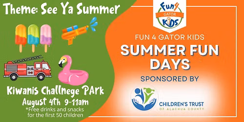 Summer Fun Days See Ya Summer