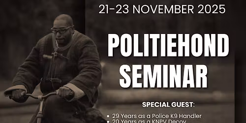 Centrefire Politiehond seminar