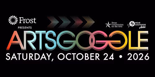 ArtsGoggle on Saturday October 24, 2026 presented by Frost