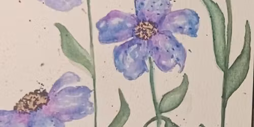 Beginner WATERCOLORS Workshop  with Lisa B