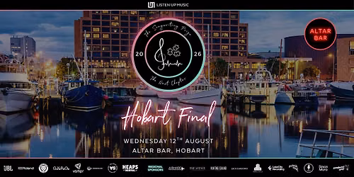 The Songwriting Prize 2026: Hobart Final | Altar Bar