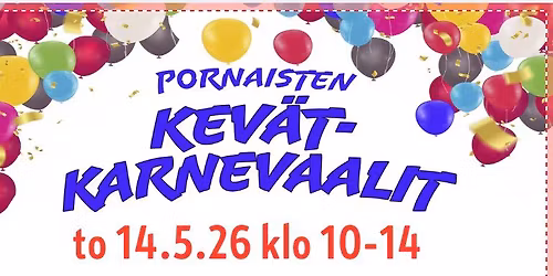 Pornaisten Kev\u00e4tkarnevaalit 2026