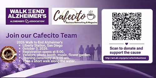 Walk to End Alzheimer's San Diego - Cafecito Business Team