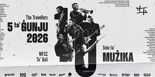 THE TRAVELLERS | 10 SNIN TA\u2019 MU\u017bIKA