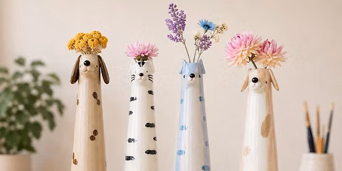 Animal Bud Vase workshop \u00a340