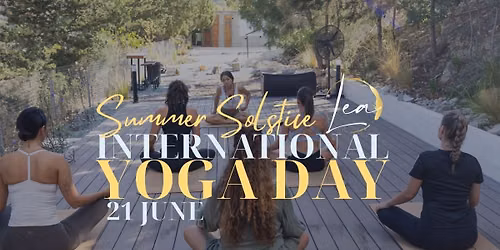 INTERNATIONAL YOGA DAY X SUMMER SOLSTICE