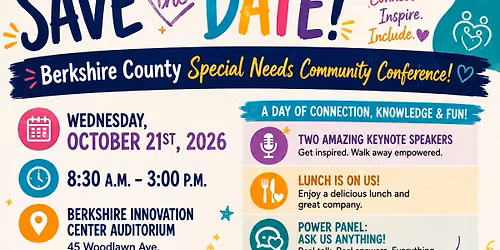 2026 Berkshire County Special Needs Community Conference