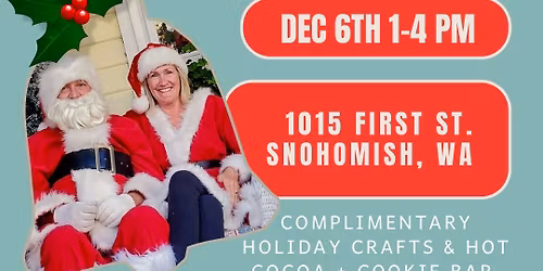 Free Meet & Create with Mr. & Mrs. Santa