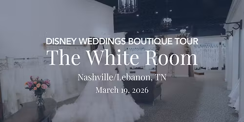 Disney Weddings Boutique Tour: The White Room