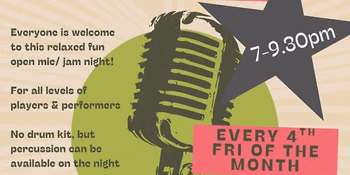 Open Mic \/ Jam Night with Punky Pete at The Bureau