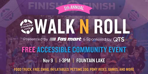 5th Annual Walk N Roll and Friendship Fair