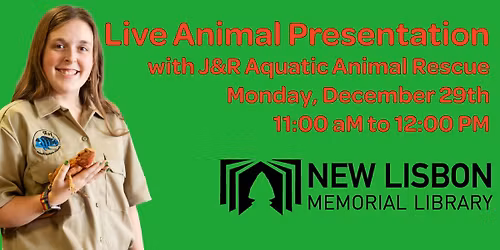 \ud83d\udc3e LIVE Animal Experience at the Library! \ud83e\udd8e\ud83d\udc0d\ud83e\udd9c