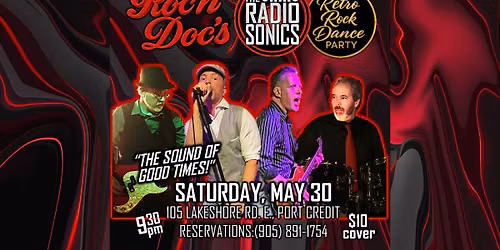 Port Credit: Roc'N Docs & The RadioSonics (Rock! Dance! Party!)