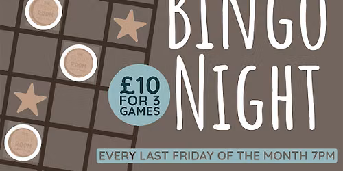 The front rooms bingo night
